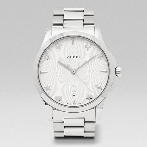 Gucci Accessories - Gucci Women's G-Timeless Silver Tone
Watch NWT